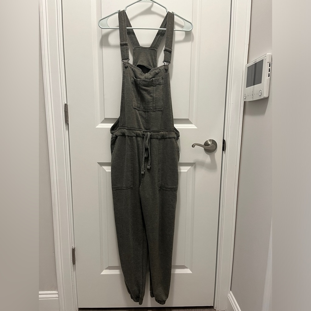 Wallflower Olive Green Jogger Overalls
